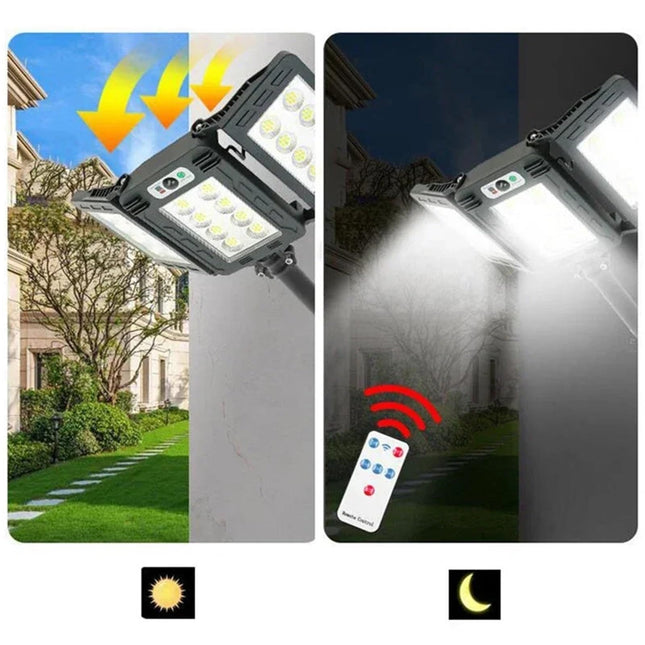 Outdoor Solar Lights with COB LEDs