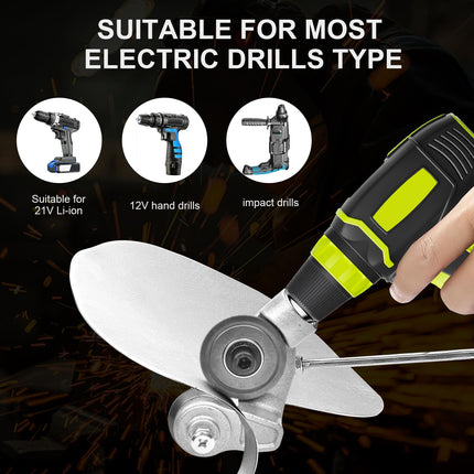 Sheet Metal Cutter Drill Attachment, Nibbler Tool