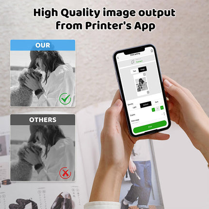 Mini Sticker Printer, Portable Thermal Printer with Bluetooth – image 7