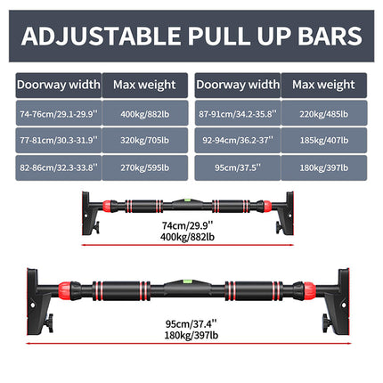 Pull Up Bars, Doorway Pull Up Bar for Home – image 4