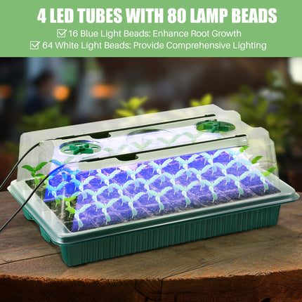 Seedling Tray with Grow Light, Grow Lights for Indoor Plants – image 4