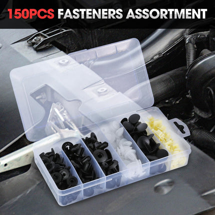 Bumper Clips 150 Pieces, Car Retainer Clips