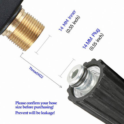High Pressure Washer Spray Gun with Locking Safety Handle – image 4