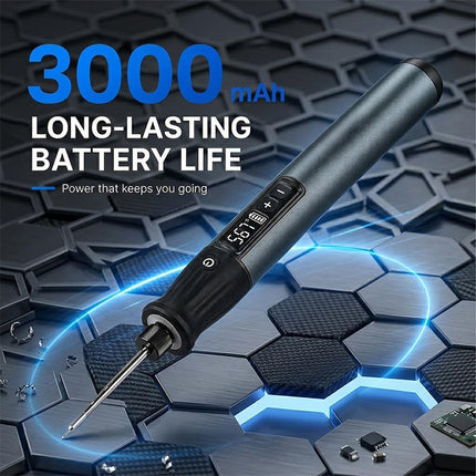 Digital Soldering Iron Kit with LED Display – image 7
