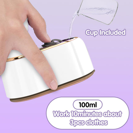 Clothes Iron with Steam, Portable Clothes Steamer 2 in 1 for Travel – image 5