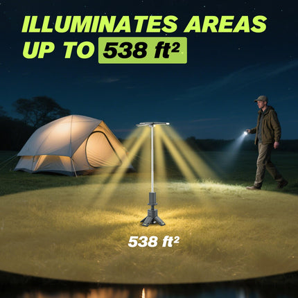 Telescopic Camping Light with Power Bank – image 6