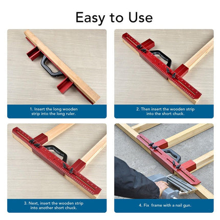 Woodworking Jig for Framing Layout, Adjustable Framing Tool 12 to 30 Inch – image 6