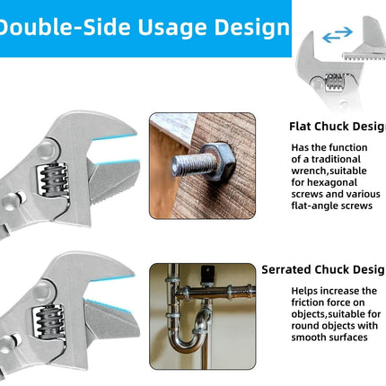 Adjustable Wrench 10 Inch, Hand Tools – image 7