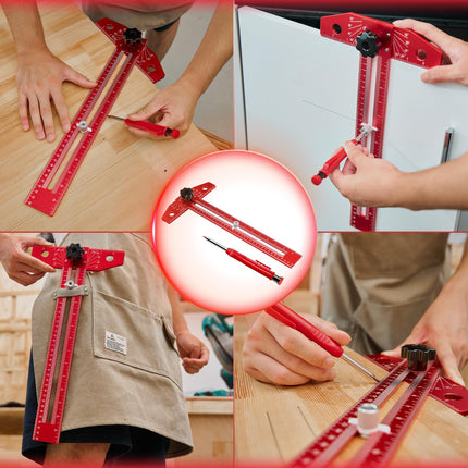 T Square Ruler, Angle Finder Tool – image 7