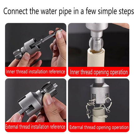 Rethreading Tool for Damaged Pipe Threads – image 7