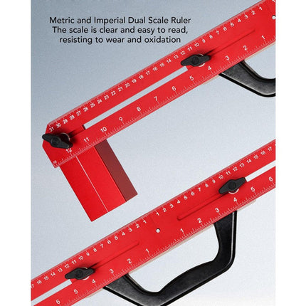 Woodworking Jig for Framing Layout, Adjustable Framing Tool 12 to 30 Inch – image 8