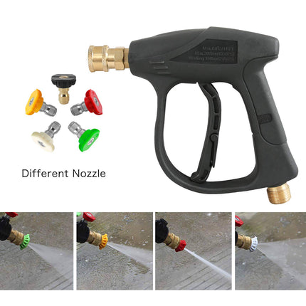 High Pressure Washer Spray Gun with Locking Safety Handle – image 9