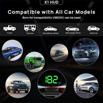Digital GPS Speedometer, Universal Car Accessories for Truck and Motorcycle – image 6