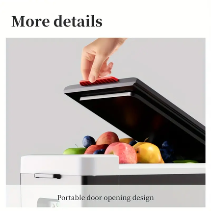 Portable Car Fridge with Food Warmer, Thermoelectric Cooler for Road Trip and Camping – image 5