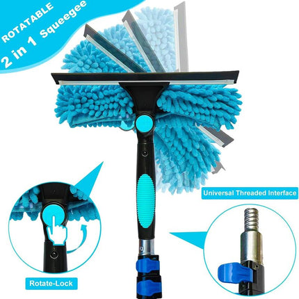 Extendable Duster for High Ceiling, Ceiling Fan Duster and Window Cleaner – image 5