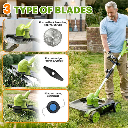 Weed Eater Blades with Trimmer Blade