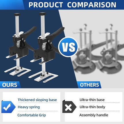 Screw Jack with Scale, Adjustable Cabinet Jack with Anti Slip Base – image 9