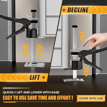 Screw Jack with Scale, Adjustable Cabinet Jack with Anti Slip Base – image 5