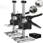 Screw Jack with Scale, 2 Pack Heavy Duty Jack for Window Installation, Adjustable Cabinet Jack with Anti Slip Base
