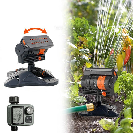 Lawn Sprinklers for Yard, Oscillating Sprinkler with Timer – image 12