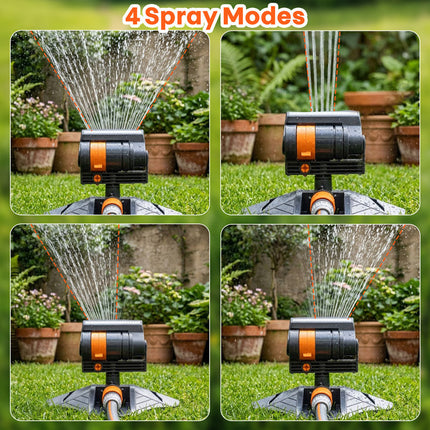 Lawn Sprinklers for Yard, Oscillating Sprinkler with Timer – image 6