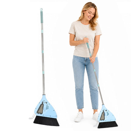 Cordless Vacuum Electric Broom 2 in 1 with 20000 RPM Motor, Lightweight Hard Floor Vacuum for Pet Hair, Broom Vacuum