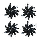 Tiller Replacement Blades 4 Pack for 2 in 1 Cordless Tiller and Cultivator