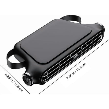 Portable Car Fan 2 Pack with USB Plug In Power, Bladeless Car Cooling Fan for Backseat – image 9
