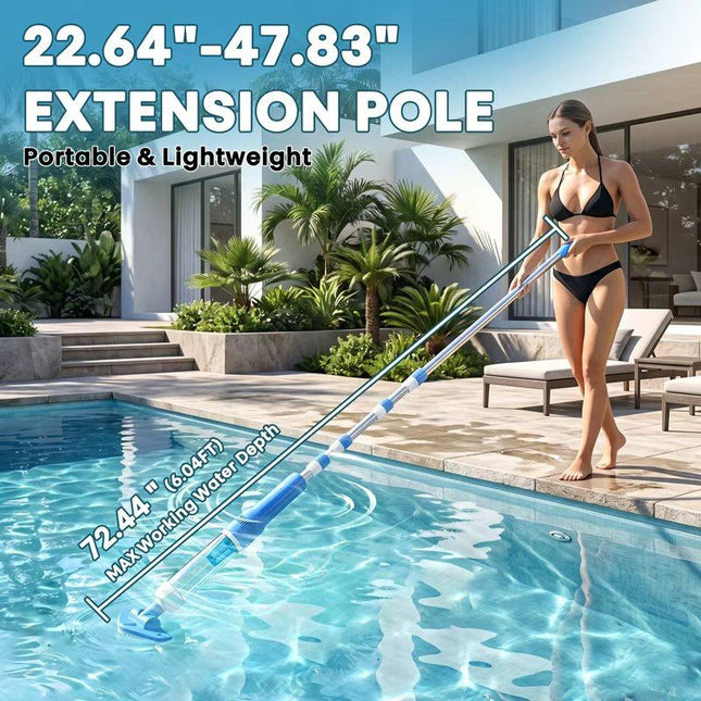 Above Ground Pool Vacuum Cleaner, Cordless Pool Vacuum for Spa and Hot Tub