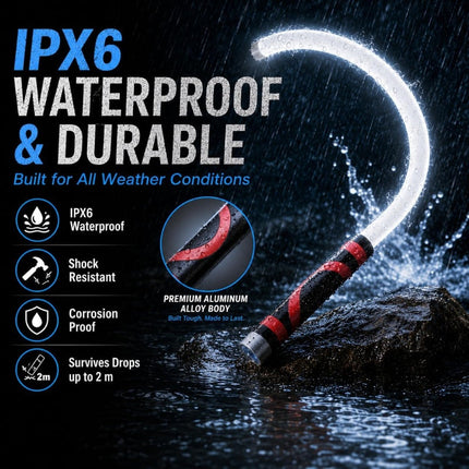 LED Work Light Rechargeable 30 Inch, Waterproof Build – image 7