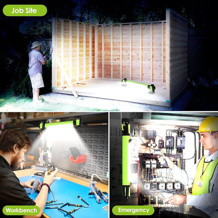 Rechargeable LED Work Light, Portable Emergency Light with Power Bank – image 8