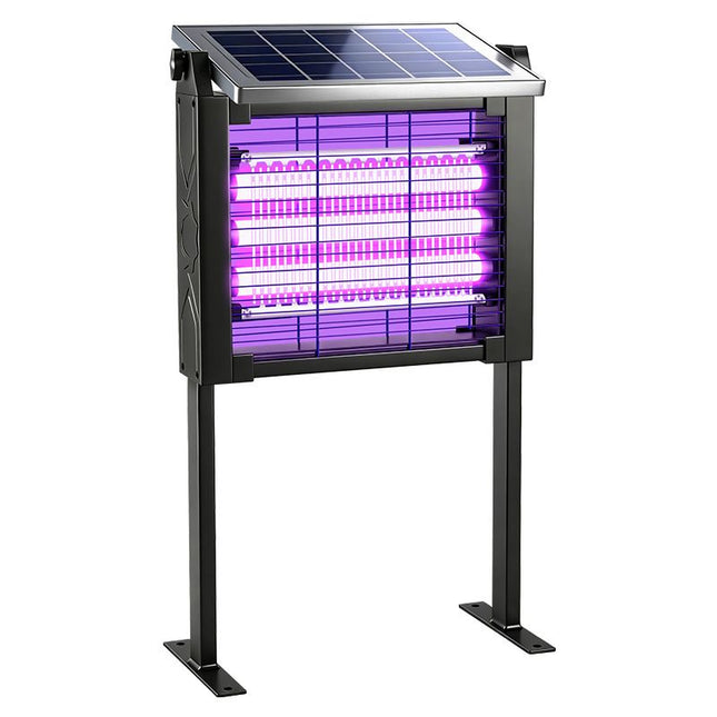 Solar Bug Zapper Outdoor Waterproof, Insect Zapper for Patio and Backyard, Mosquito Zapper Solar Powered 3000V