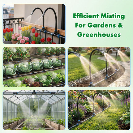 Raised Bed Irrigation for Potted Plants, Drip Irrigation Kit for Garden – image 7