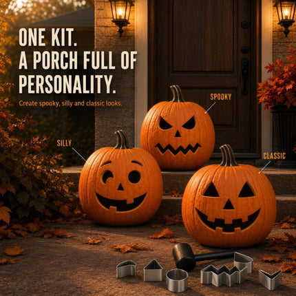 Pumpkin Carving Kit 36 Pcs, Create Spooky Looks – image 8