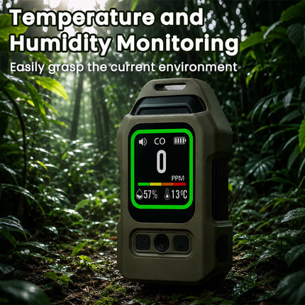 Carbon Monoxide Detector Portable with Temperature Monitoring – image 4