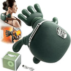 Neck Massager with Heat, Shiatsu Massager for Neck and Shoulder Kneading, Cordless Handheld Massager for Muscle Relief