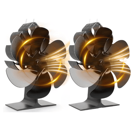 Fireplace Accessories two-fan set packaging – image 10