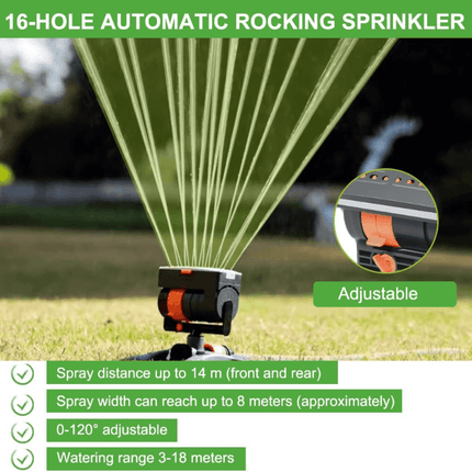 Lawn Sprinklers for Yard, Adjustable Water Sprinkler for Garden and Grass – image 5