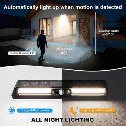 Solar BBQ Grill Lights for Outdoor Grill, Grilling Light with Motion Sensor