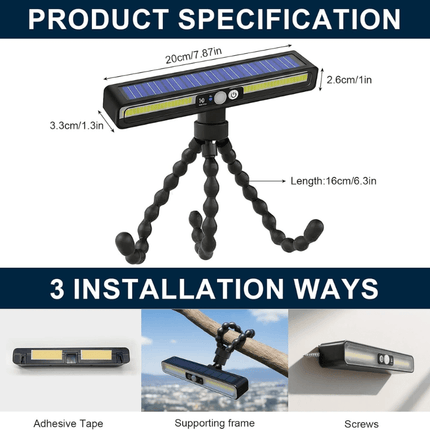 Solar BBQ Grill Lights for Outdoor Grill, Grilling Accessories with Clamp – image 8