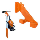 Garden Tool Rack Wall Mount, Chainsaw Holder and Garage Wall Organizer, Garage Tool Storage Rack for Shed and Shovel