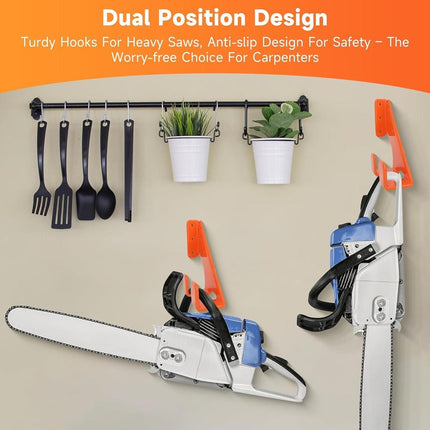 Garden Tool Rack Wall Mount, Garage Tool Storage Rack for Shed and Shovel – image 5