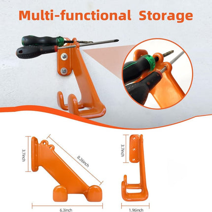 Garden Tool Rack Wall Mount, Chainsaw Holder and Garage Wall Organizer – image 10