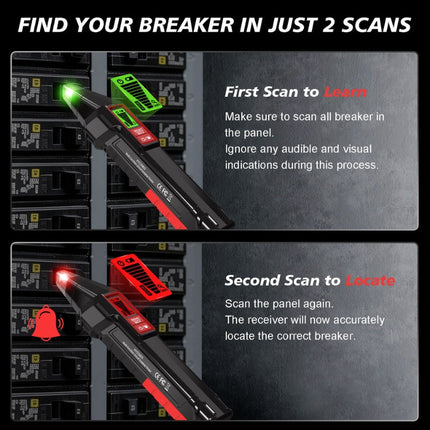 Circuit Breaker Finder 3 in 1, Fast Breaker Finding