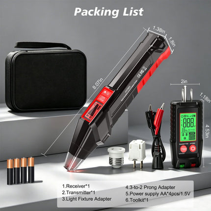 Circuit Breaker Finder 3 in 1, Electrical Tester Packing List – image 9