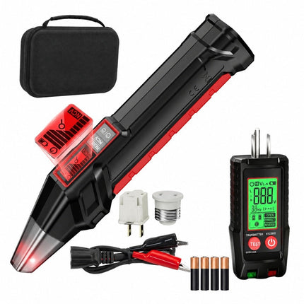 Circuit Breaker Finder 3 in 1 with LCD Display, GFCI Outlet Tester