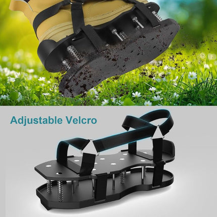 Lawn Aerator Shoes with Spring Base, Lawn Aeration Tool for Yard – image 5