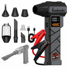Electric Air Duster 5 in 1 with Car Vacuum, Jump Starter and Tire Inflator, 130000 RPM Cordless Air Duster with Light