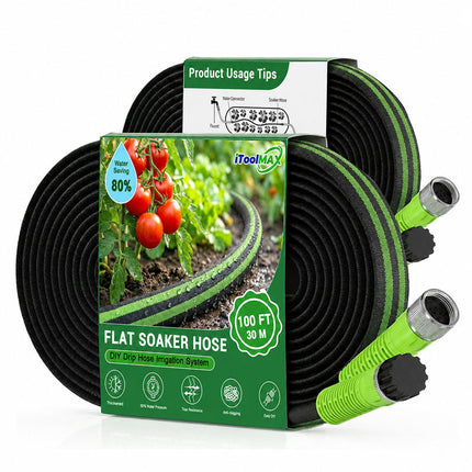 Leak Proof Garden Soaker Hose 100 ft – image 10