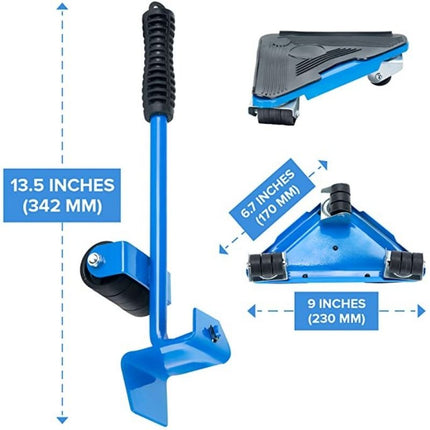 Furniture Movers with Lifter, Furniture Dolly with 360 Degree Wheels – image 8